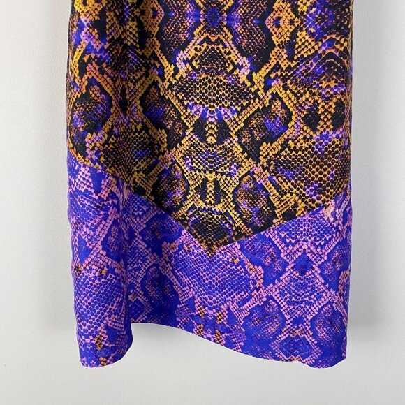 Josh Goot Silk Printed Tank Top Animal Print US 6 Multicolor Tunic - Picture 3 of 11